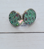 Earring Studs:: Mint Diamonds