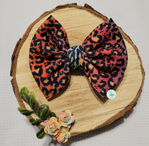 Fabric Bow:: LFrank Rainbow Vibes