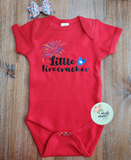 INFANT Bodysuit:: Little Firecracker