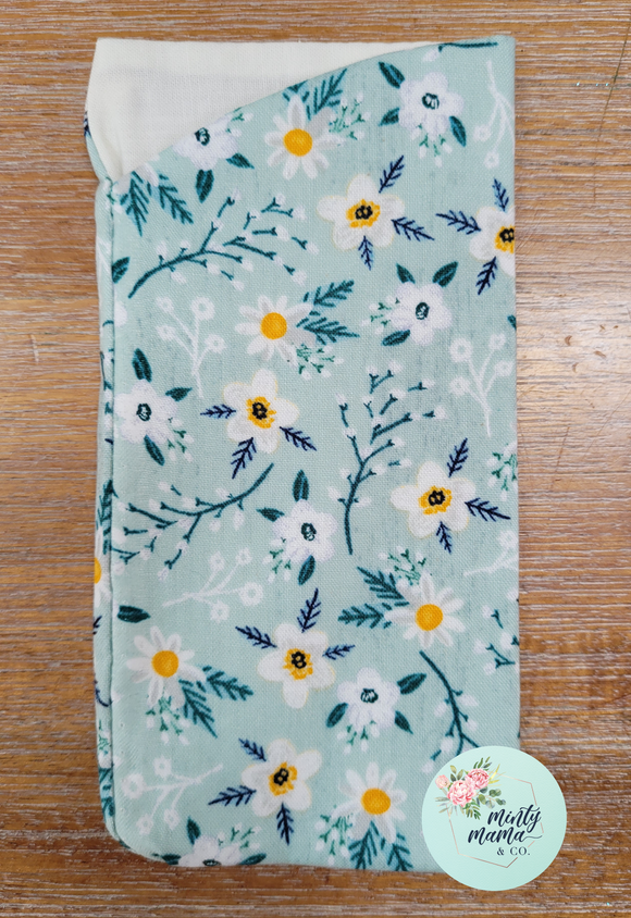 RTS:: Blue Florals Glasses Case