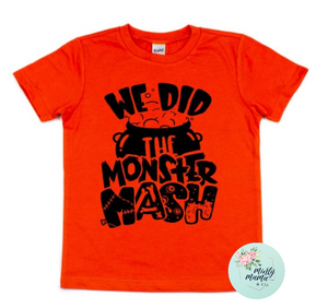 TODDLER Tee:: We Did The Monster Mash