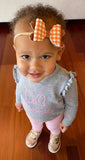 Jocie Bug:: Orange Gingham