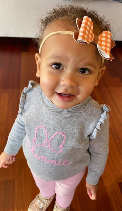 Jocie Bug:: Orange Gingham