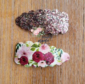 Snap Clips:: Scalloped Sassy & Sweet 2-Pack