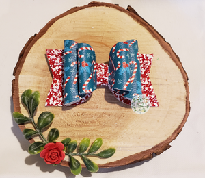 Sassy:: Teal Peppermint Candy Cane