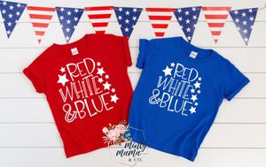 TODDLER Tee:: Red White & Blue