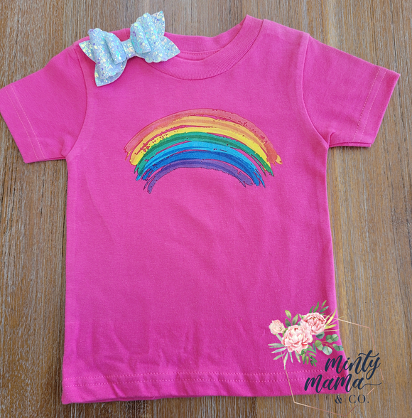 TODDLER Tee:: Simple Rainbow