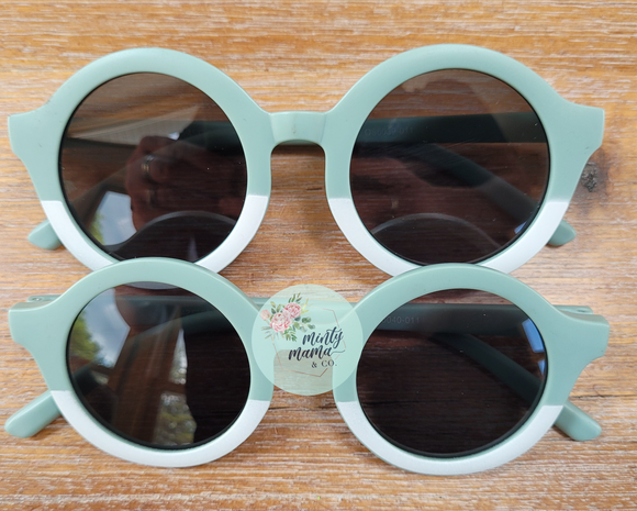 RTS:: Blue & White Sunnies-Adult & Child Sizes